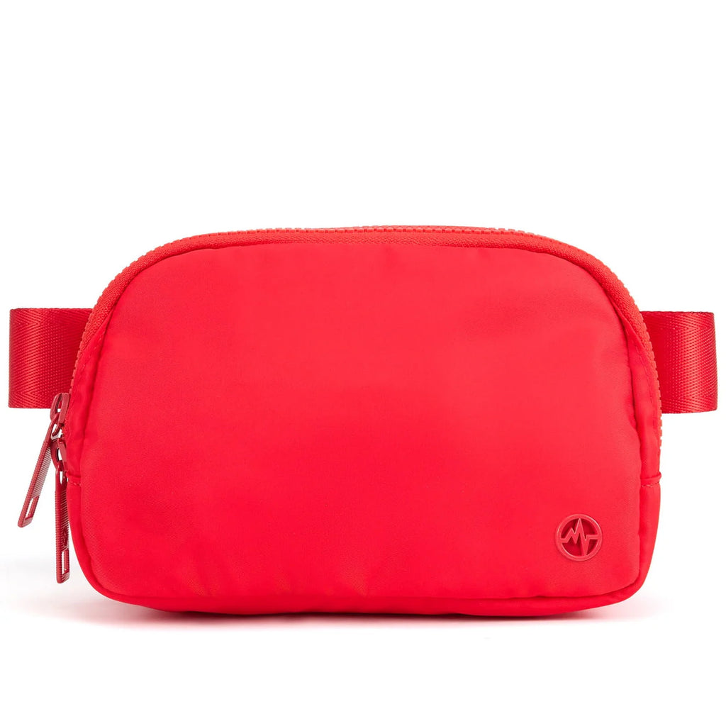 Nylon Crossbody Belt Bag with Adjustable Strap V80682