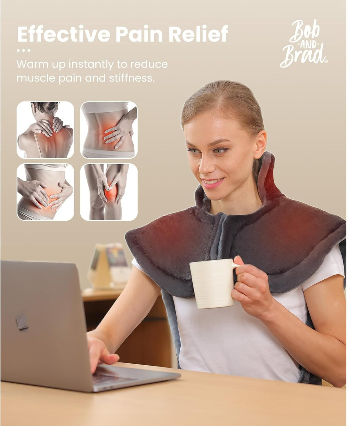 Weighted Electric Heating Pad, 24"x34" L57377