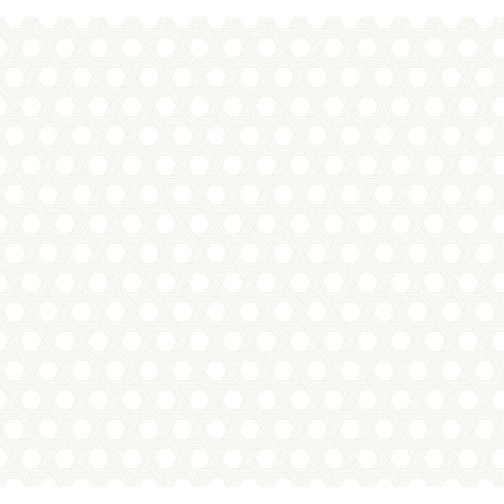 Cove Gray Wicker Wallpaper I83719
