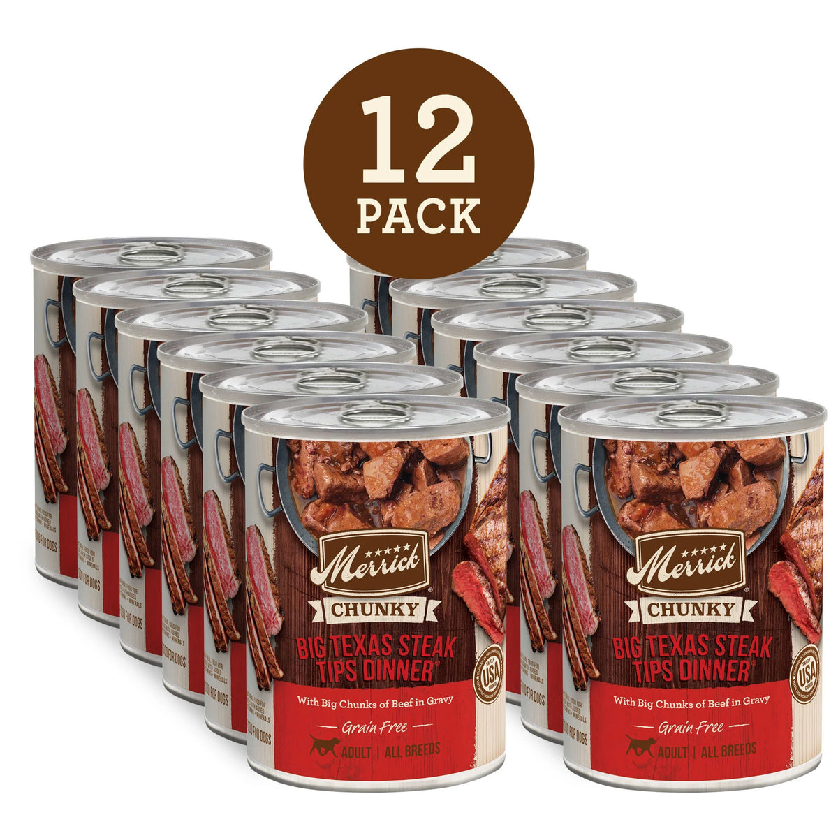 Grain Free Wet Dog Food 12.7 oz Can M919