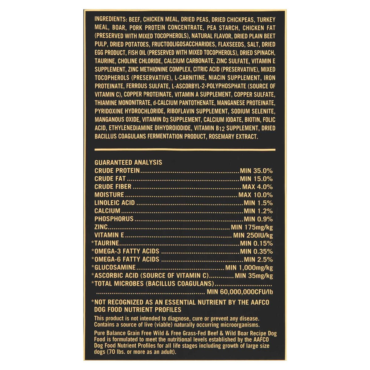 Wild & Free Beef & Wild Boar Recipe Dry Dog Food U5410