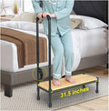Adjustable Height Bed Step Stool with Handrails C71597