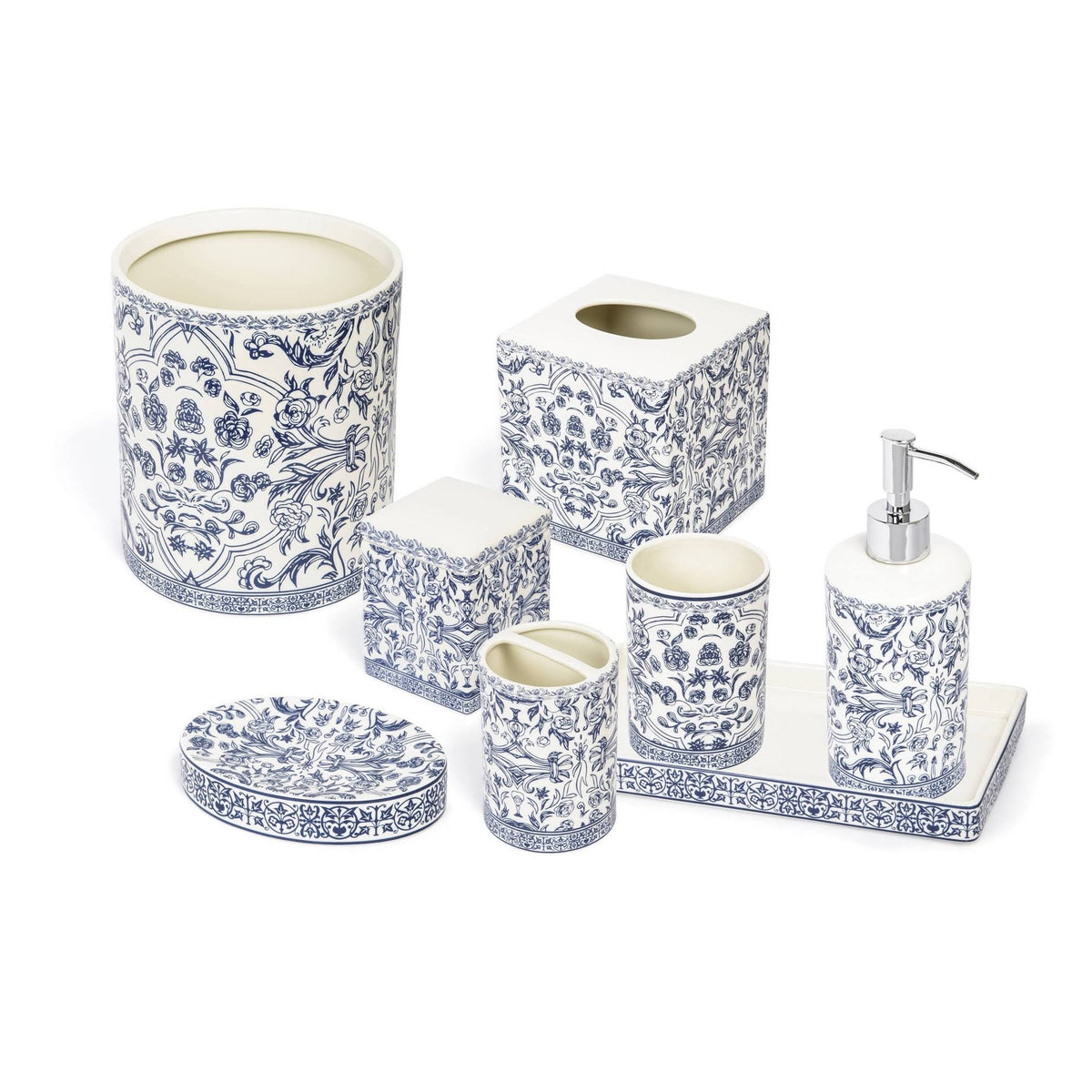 Blue Waste Basket F192459