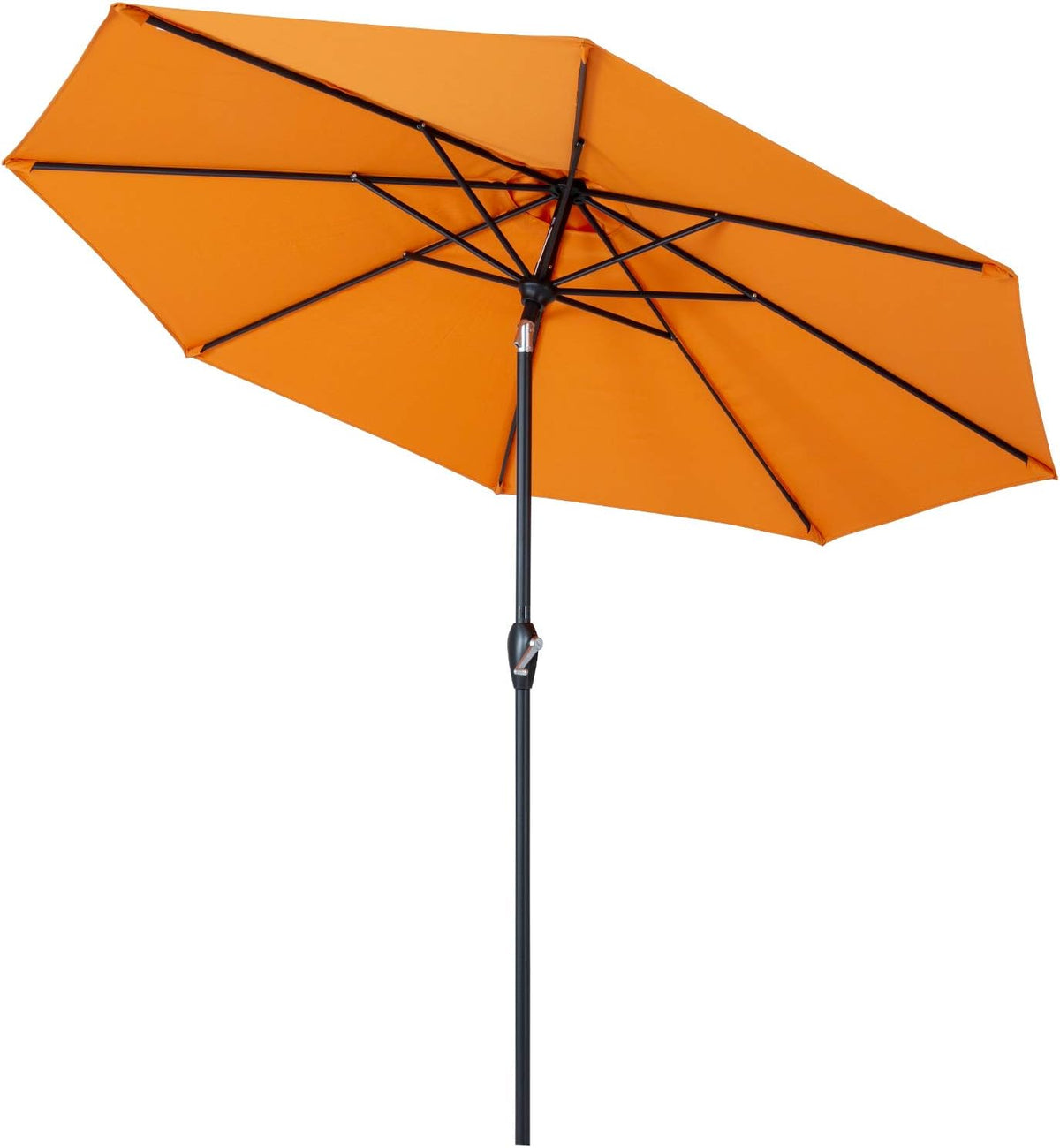10' Outdoor Patio Table Umbrella with Auto Tilt and Crank X5553