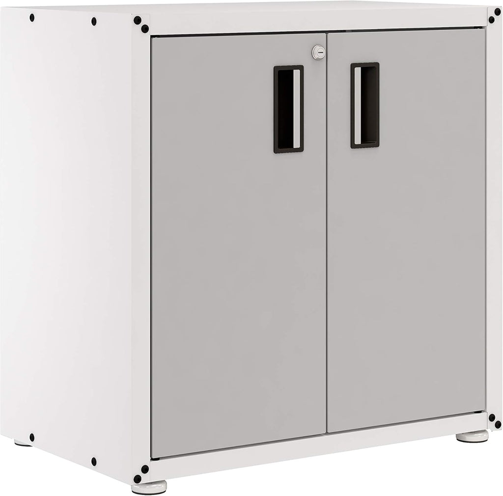 Steel Cabinet with Two Doors (Black) K502