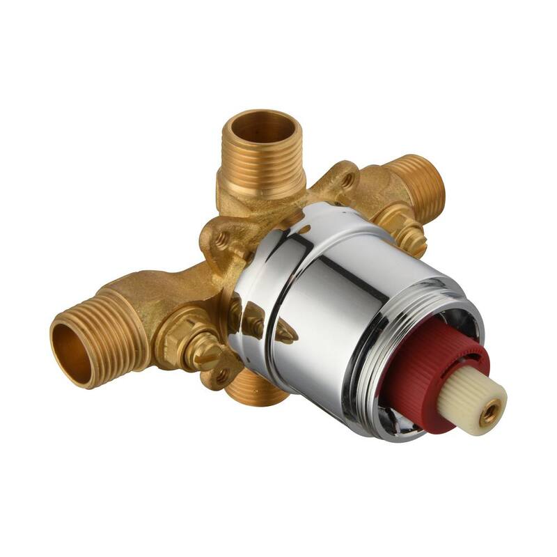 Single Handle Tub and Shower Faucet 1.8 GPM Polished Brass U9103