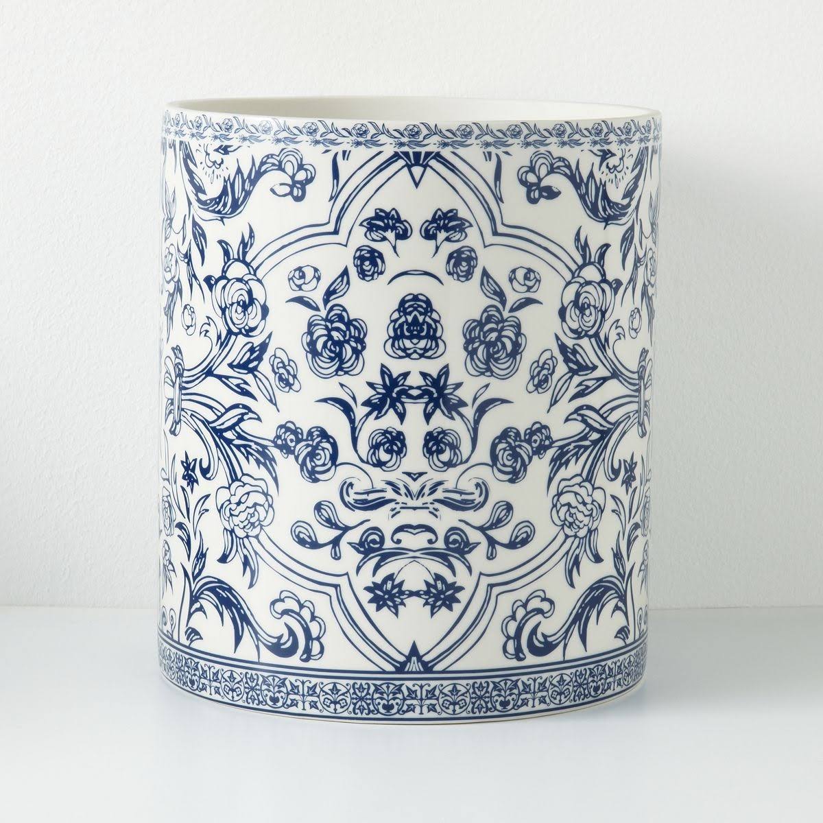 Blue Waste Basket F192459