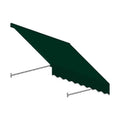 Forest Green Twisted Rope Arm Window & Entry Awning L699534