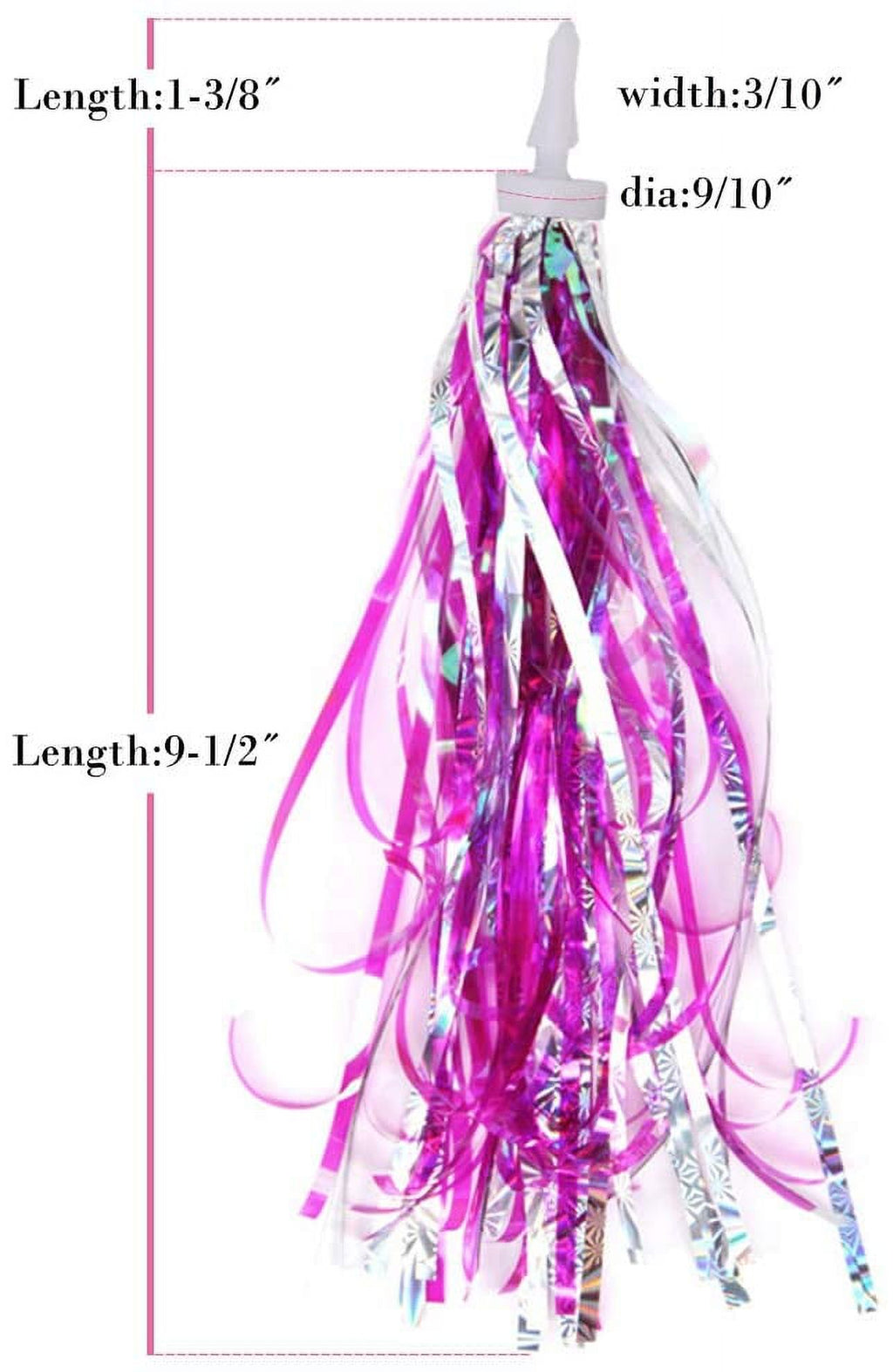 Kids Bicycle Tassel Ribbon Handlebar Streamers Grips Accessories Z183015