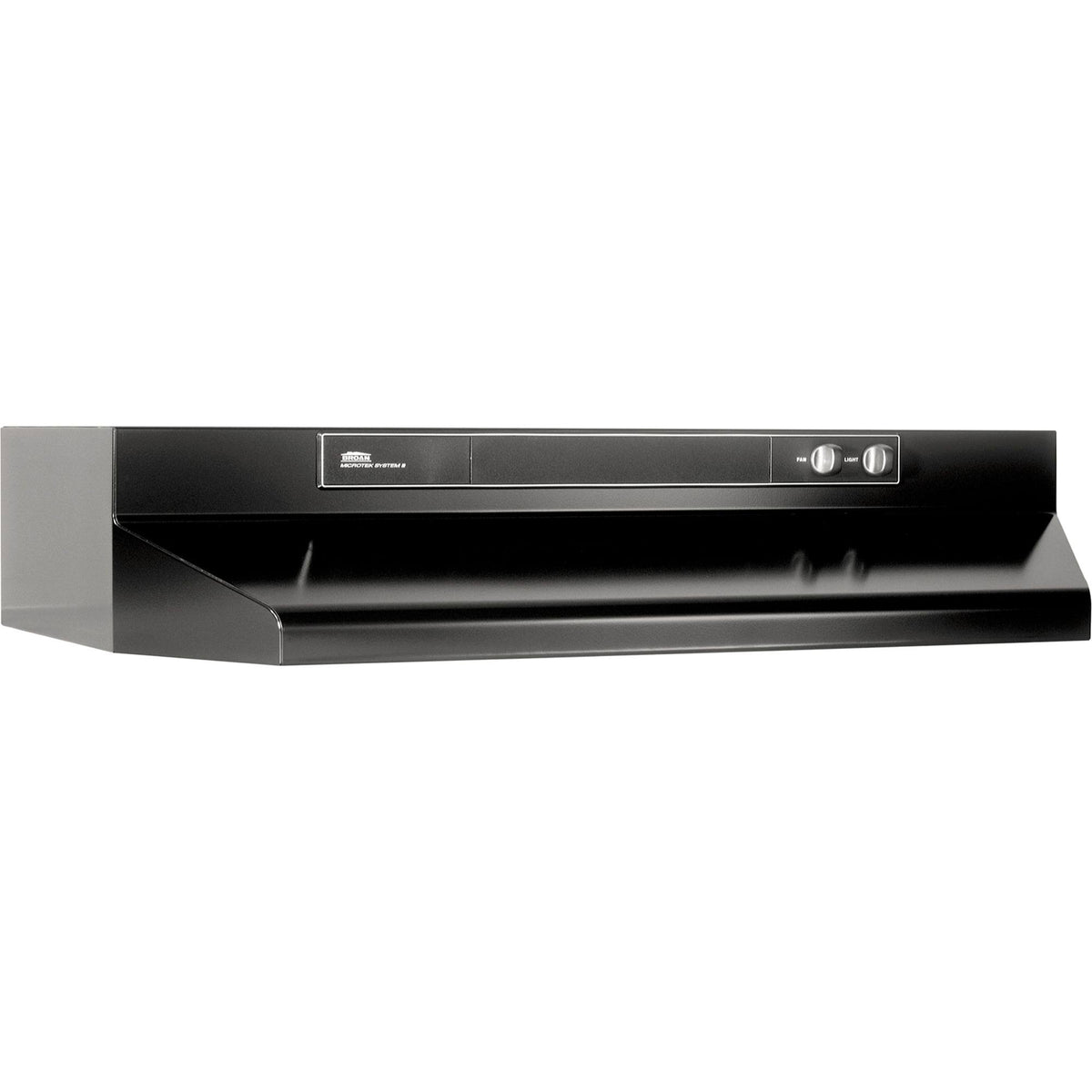 Black Under-Cabinet Range Hood U893703