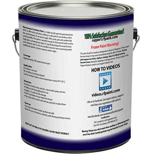 Chalk Finish Furniture & Cabinet Paint 128oz B4681