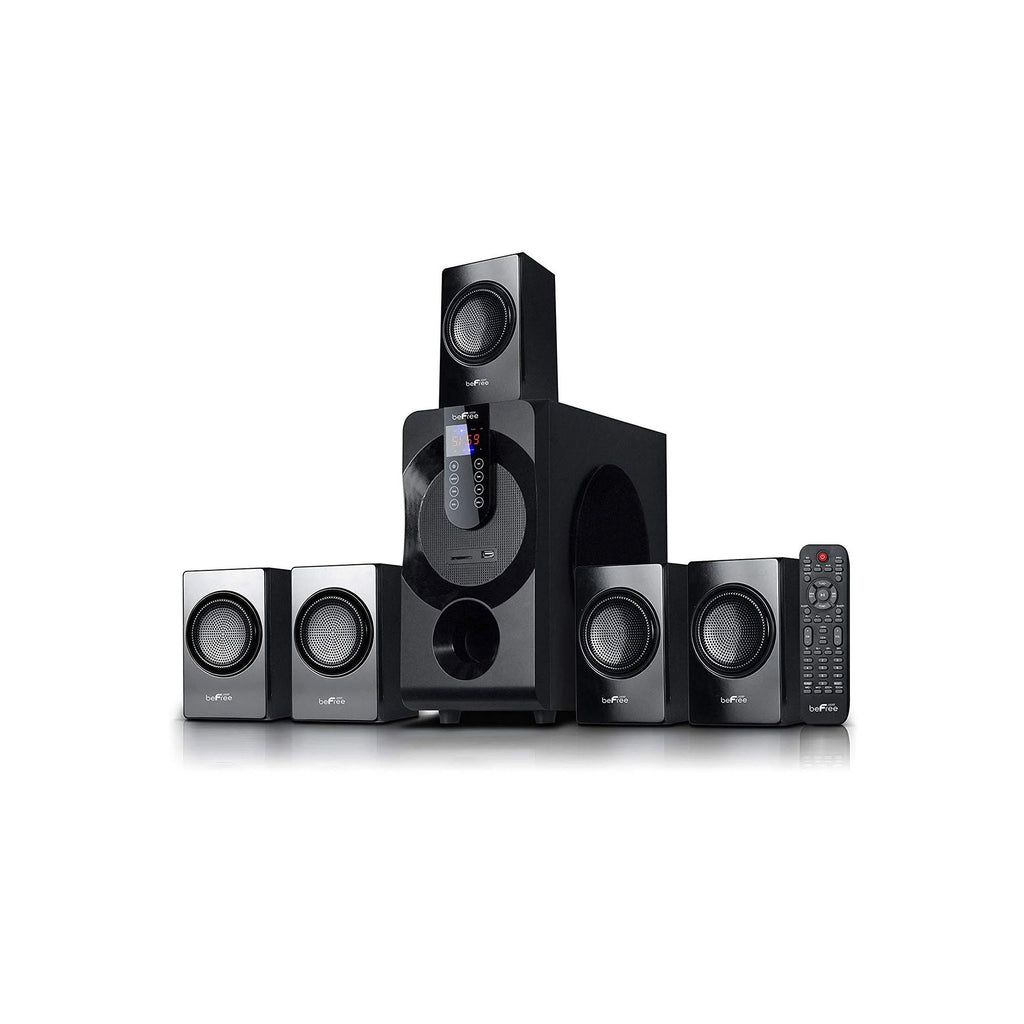 Black 5.1 Channel Bluetooth Surround Sound Speaker System K64000