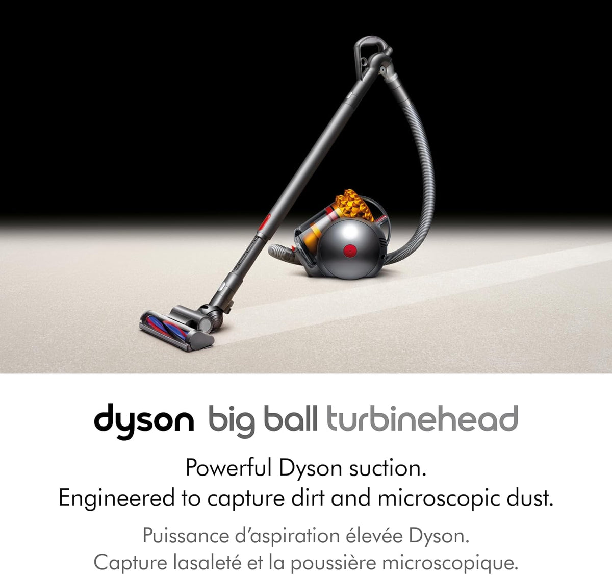 Big Ball Bagless Canister Vacuum Cleaner H351