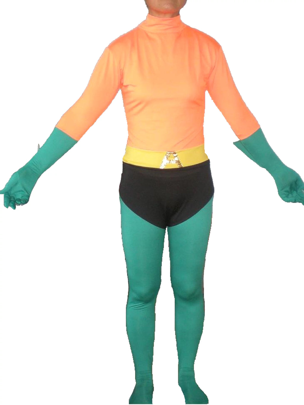 Aquaman Adult Costume Body Suit Spandex Superhero V635