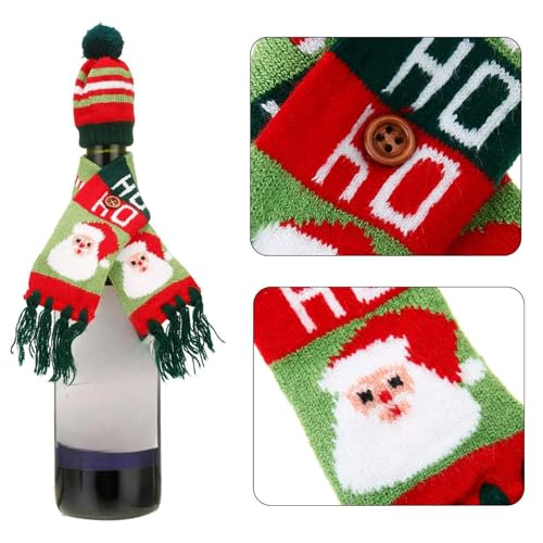 Christmas Wine Bottle Cover 6 Sets S53551