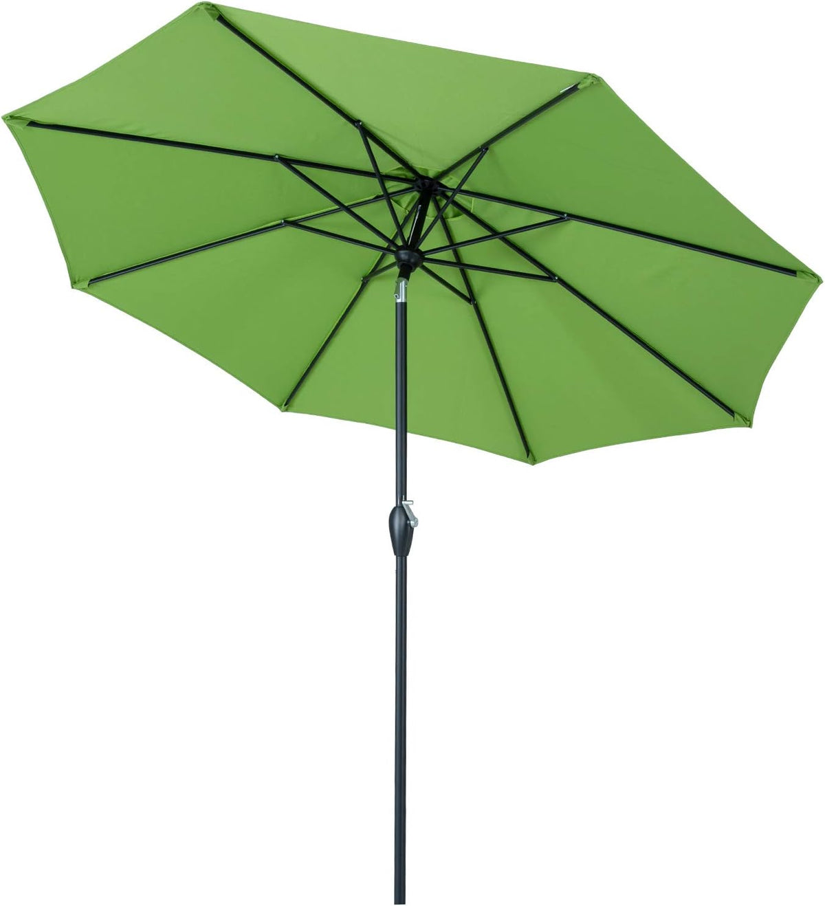 10' Outdoor Patio Table Umbrella with Auto Tilt and Crank X5553