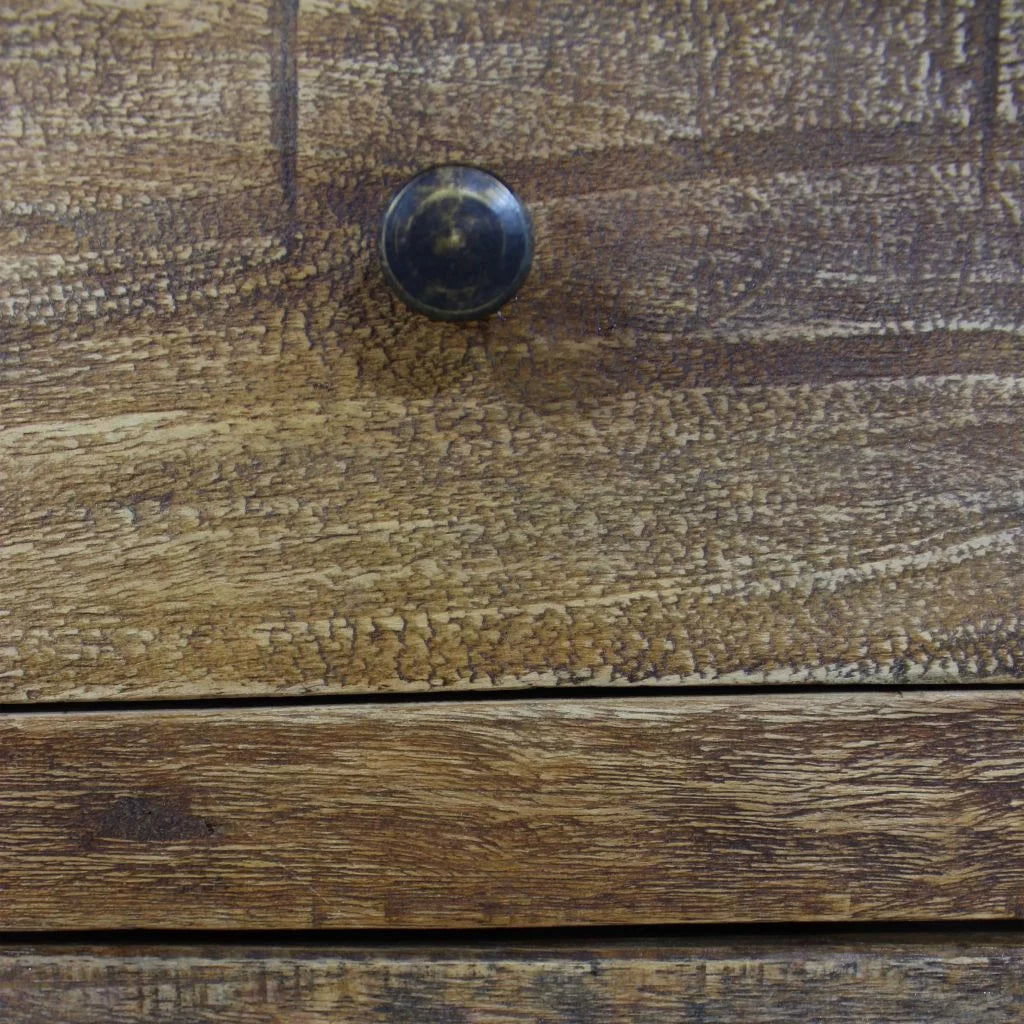 Solid Reclaimed Wood Nightstand L6395