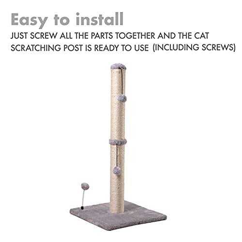 Cat Scratching Post Sisal Hanging Ball P41977
