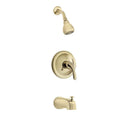 Single Handle Tub and Shower Faucet 1.8 GPM Polished Brass U9103