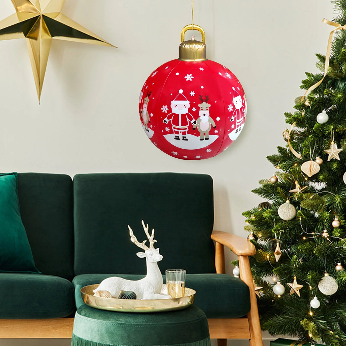 Christmas Inflatable Glowing Decoration Ball G727397