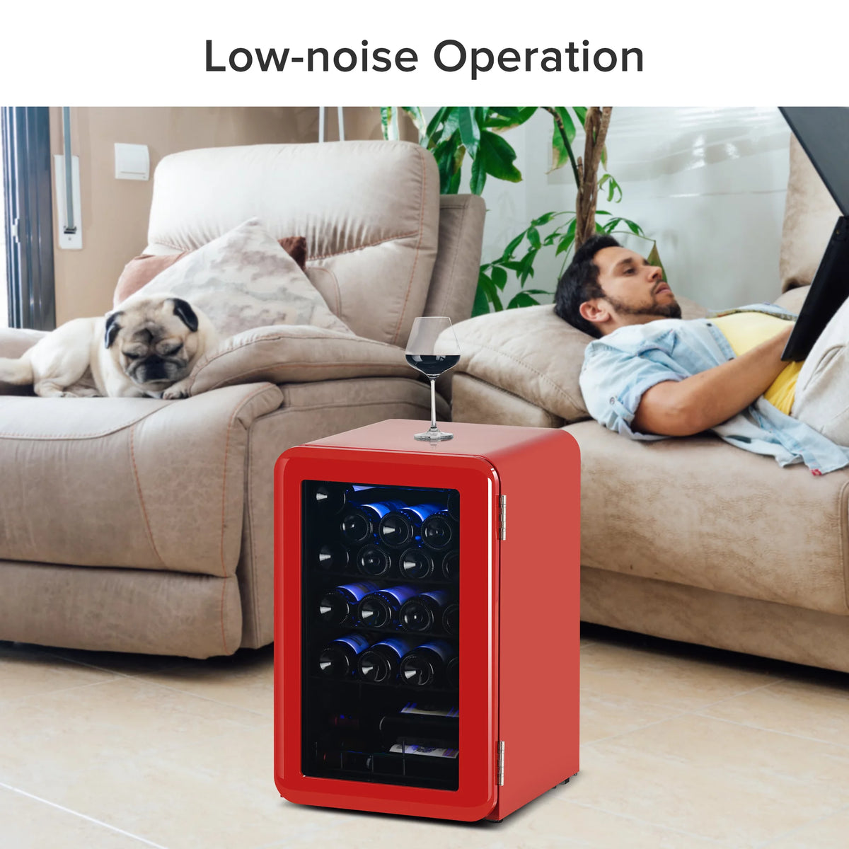 24 Bottle Compressor Wine Cooler X3828