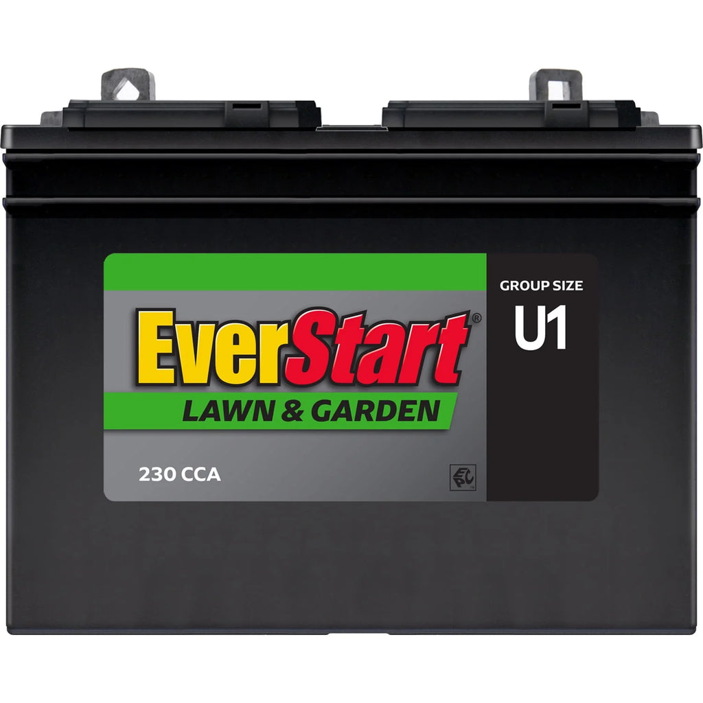 Lead Acid Lawn & Garden Battery, Group Size U1 12 Volt, 230 CCA O631274