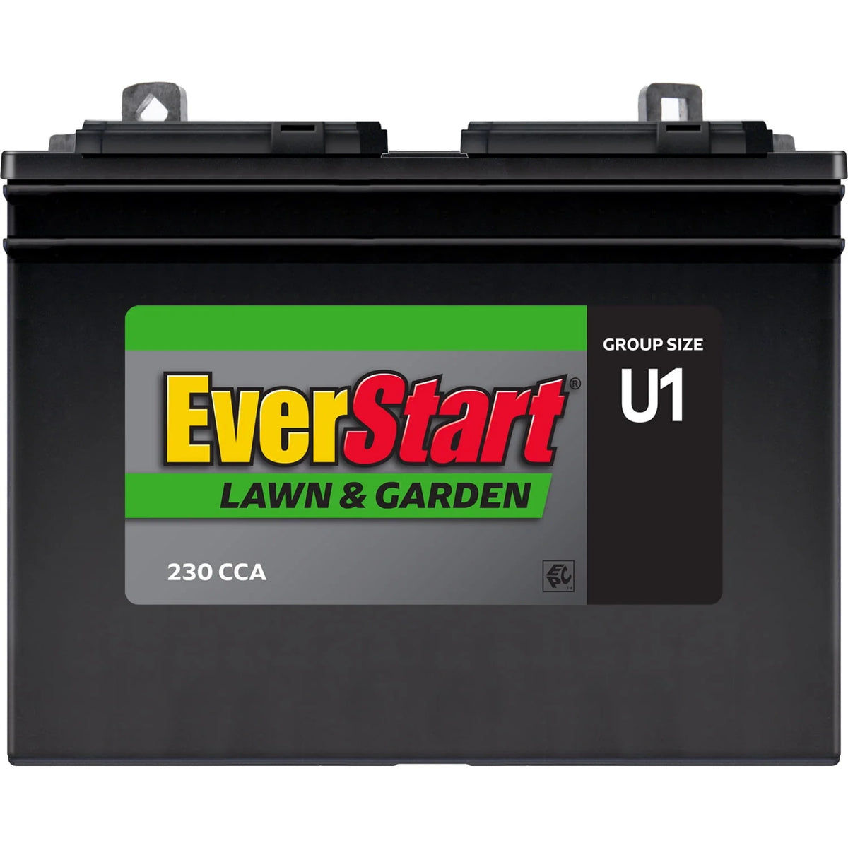 Lead Acid Lawn & Garden Battery, Group Size U1 12 Volt, 230 CCA O631274