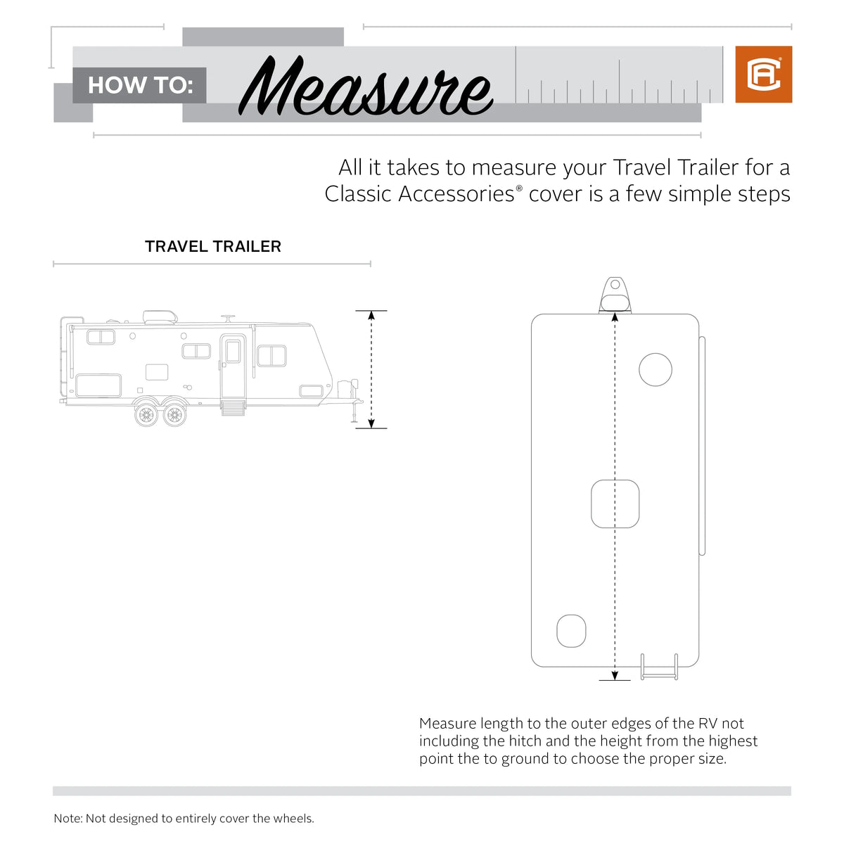 Travel Trailer Cover, 27-30 ft K10480