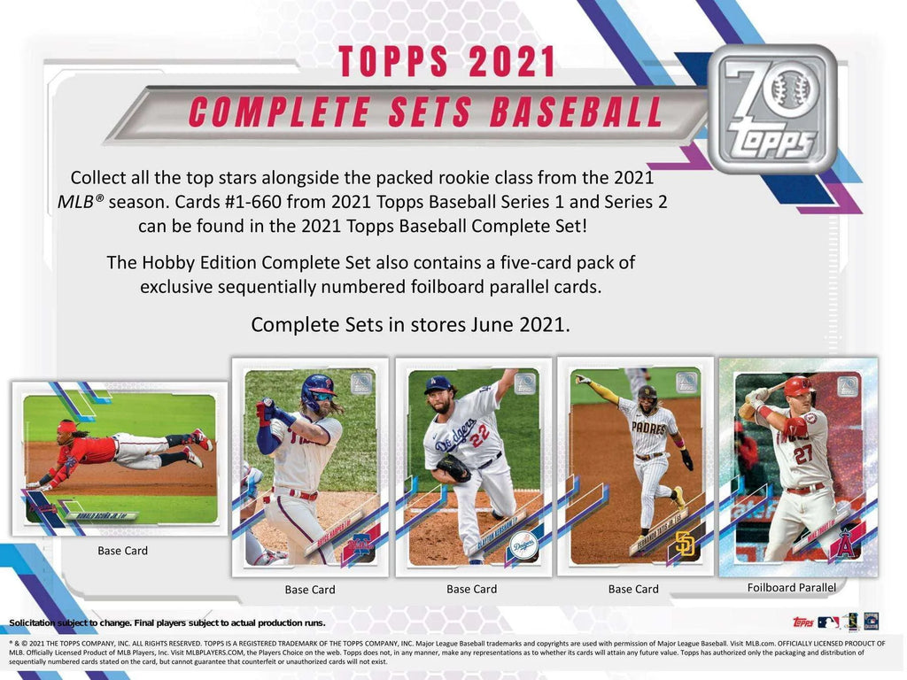 Baseball Trading Cards H136763