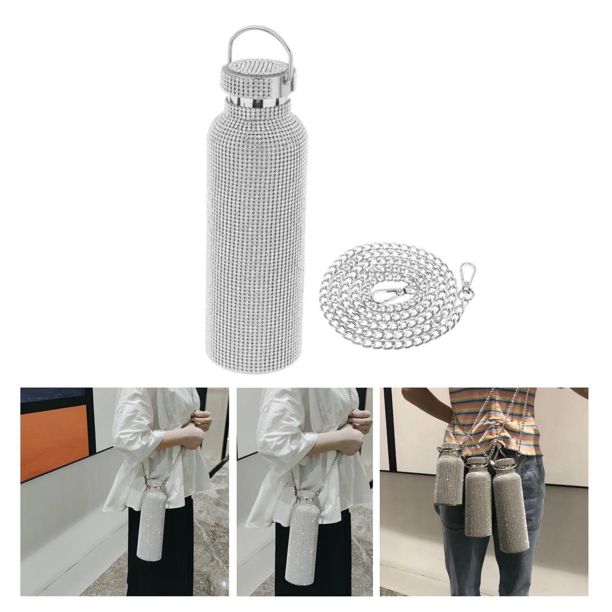750ML Stainless Steel Thermal Water Bottle S520573