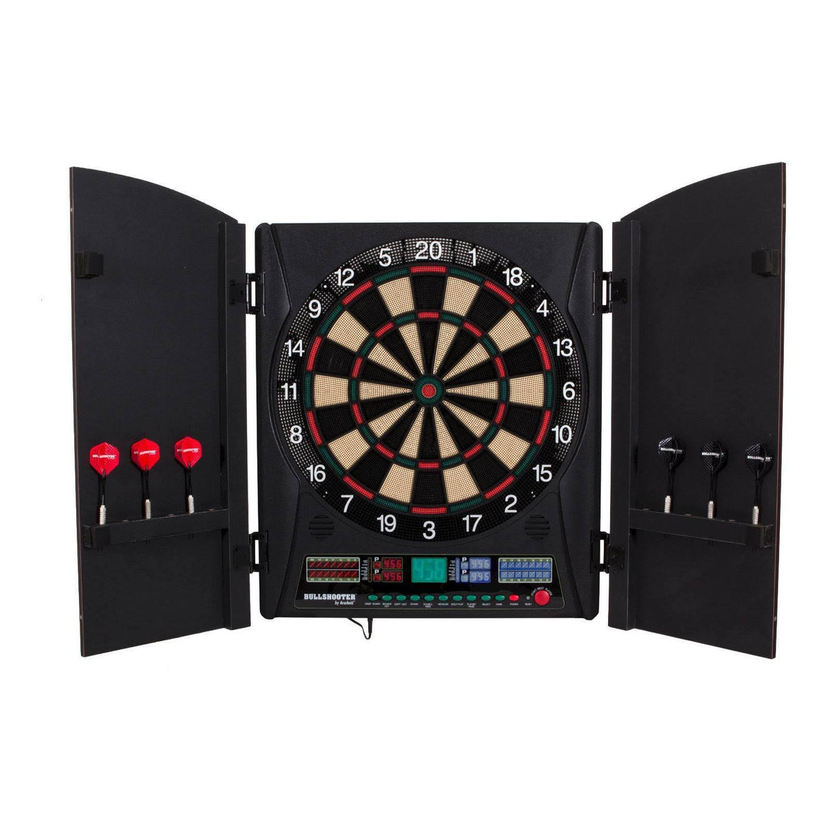 Electronic Dartboard Cabinet Set X61304