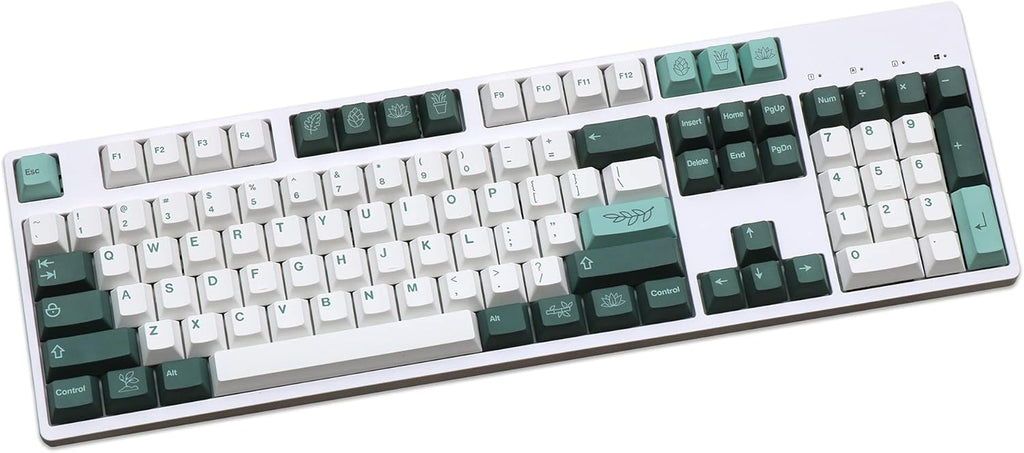 Botanical Cherry Profile PBT Dye-Sublimated Keycaps U1854