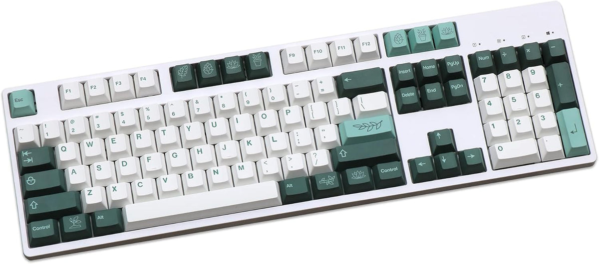 Botanical Cherry Profile PBT Dye-Sublimated Keycaps U1854