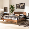 Walnut Brown Full Platform Bed L71458