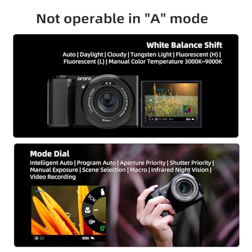 5K Mirrorless Camera 12x Optical Zoom P83947