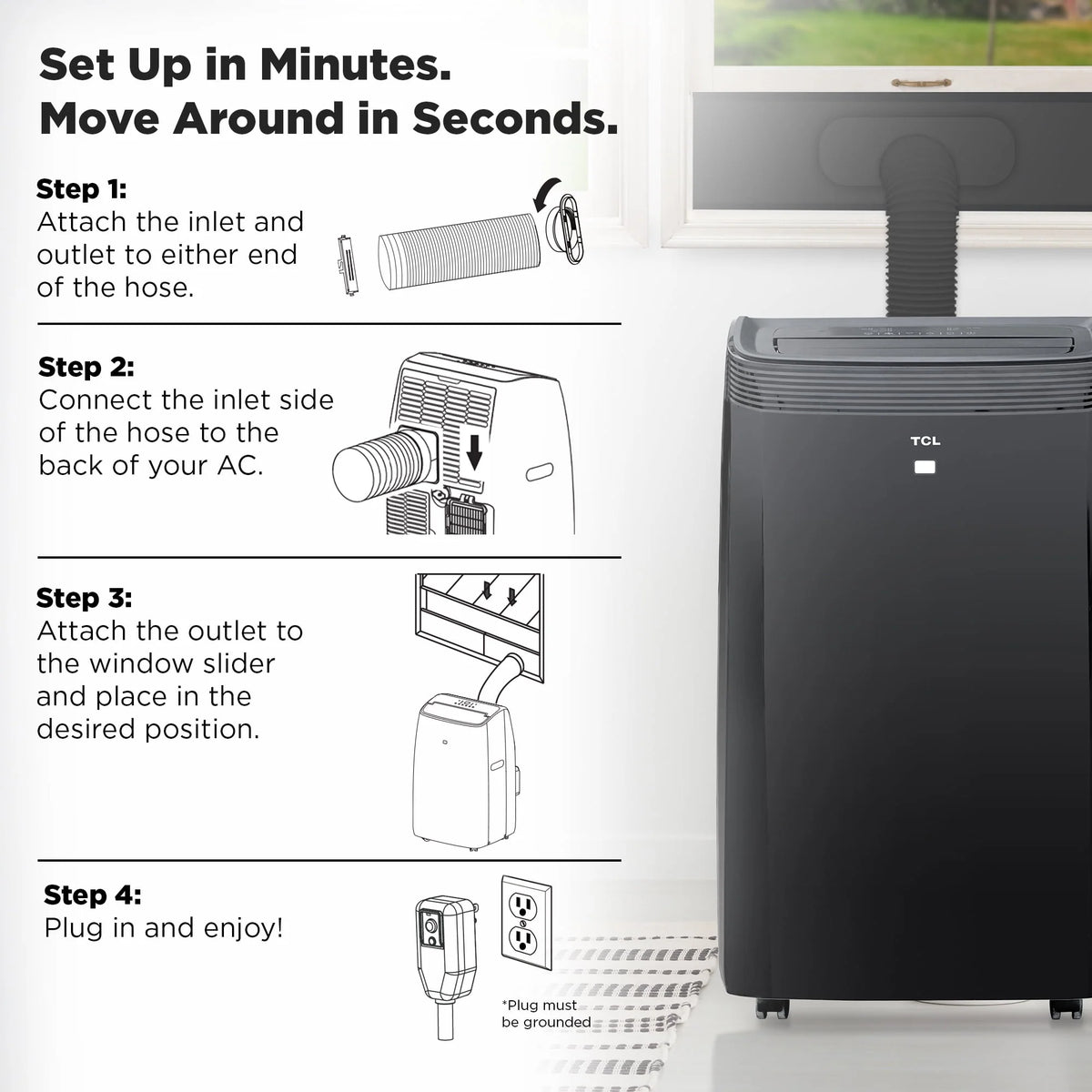10,000 BTU Smart Portable Air Conditioner B51347