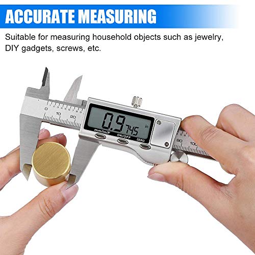 6 Inch Stainless Steel Digital Caliper T89027