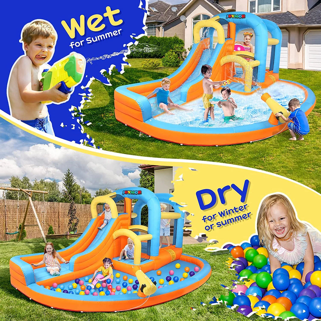 5-in-1 Inflatable Water Slide Park V693468