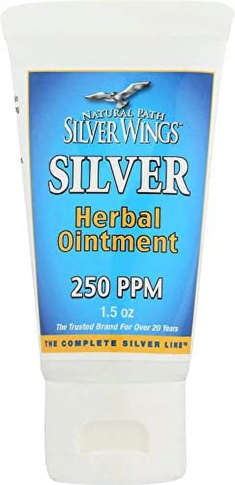 Colloidal Silver 500PPM 16Oz + Herbal Ointment 250PPM X775336