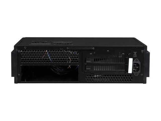 Black Slim Mini-ITX HTPC Gaming Case D838