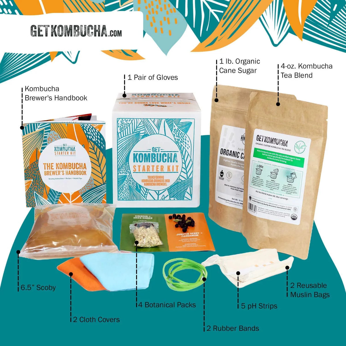 Kombucha Brewing Starter Kit R8301