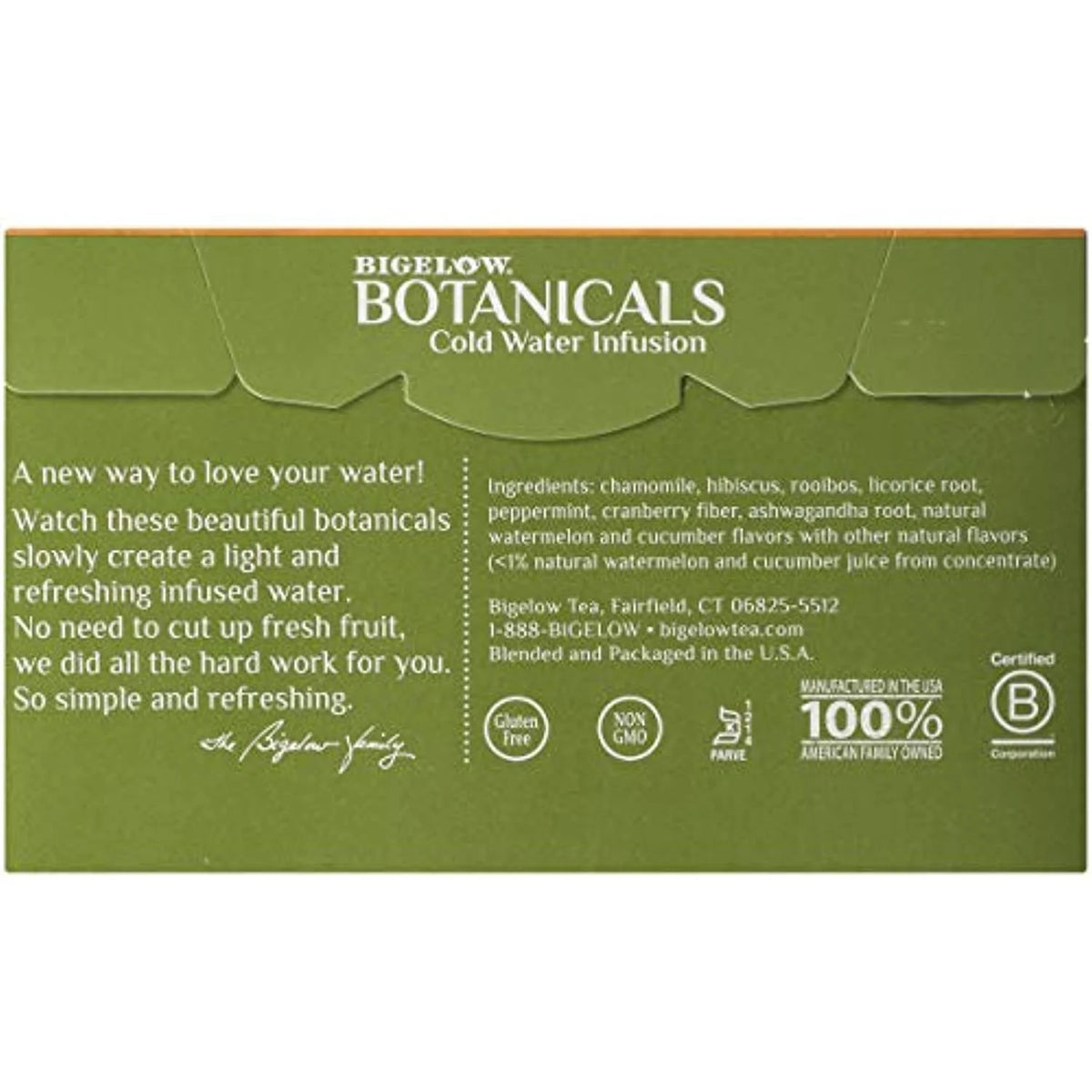 18 Count (Pack Of 6) Herbal Tea Bags K4332