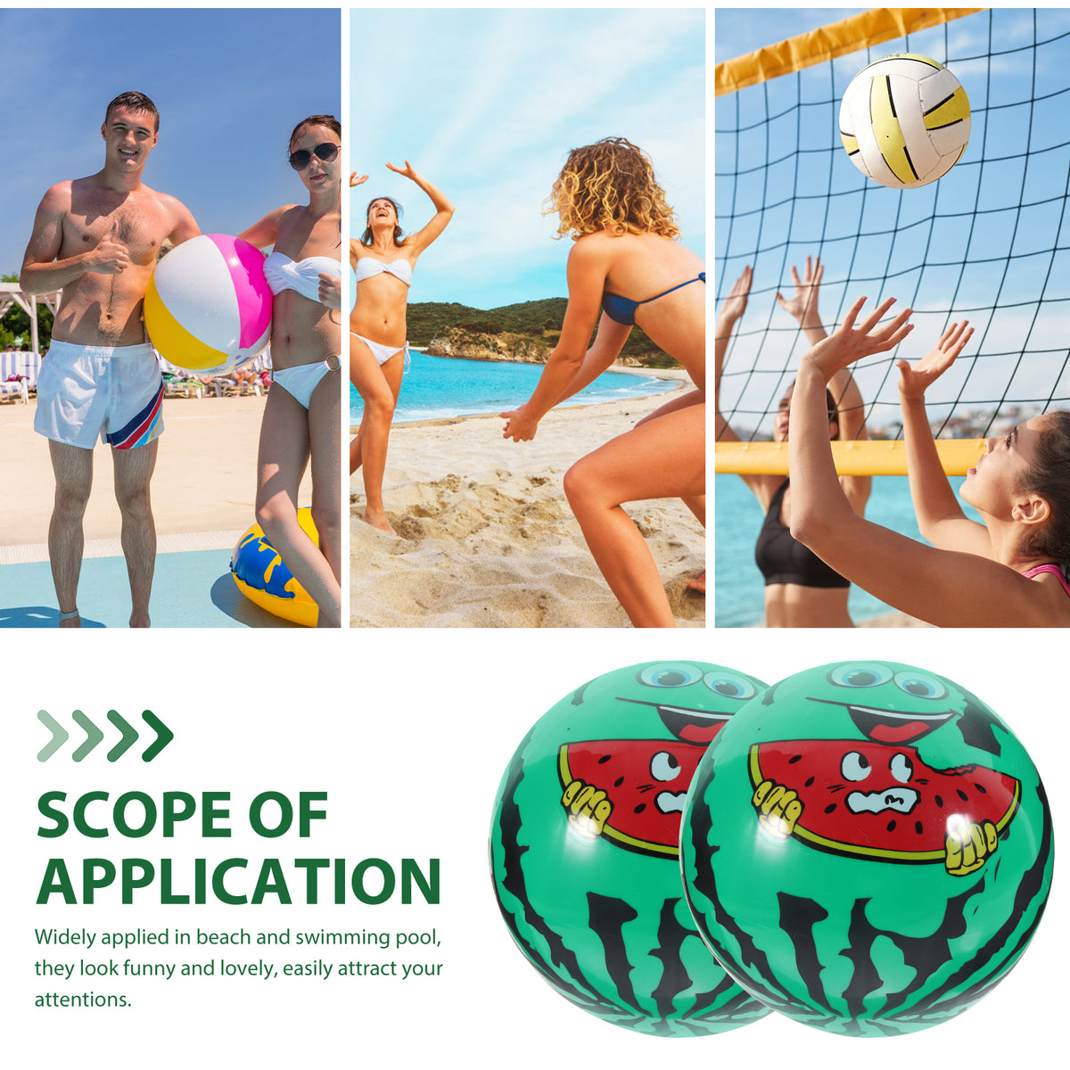 Watermelon Beach Ball Inflatable Toys Q595