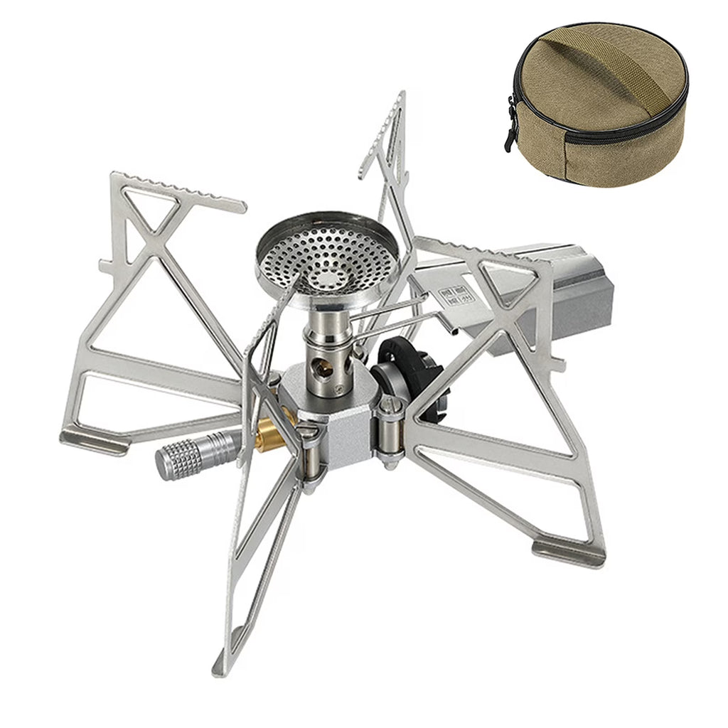3300W Collapsible Stainless Steel Camping Gas Cooking D62704