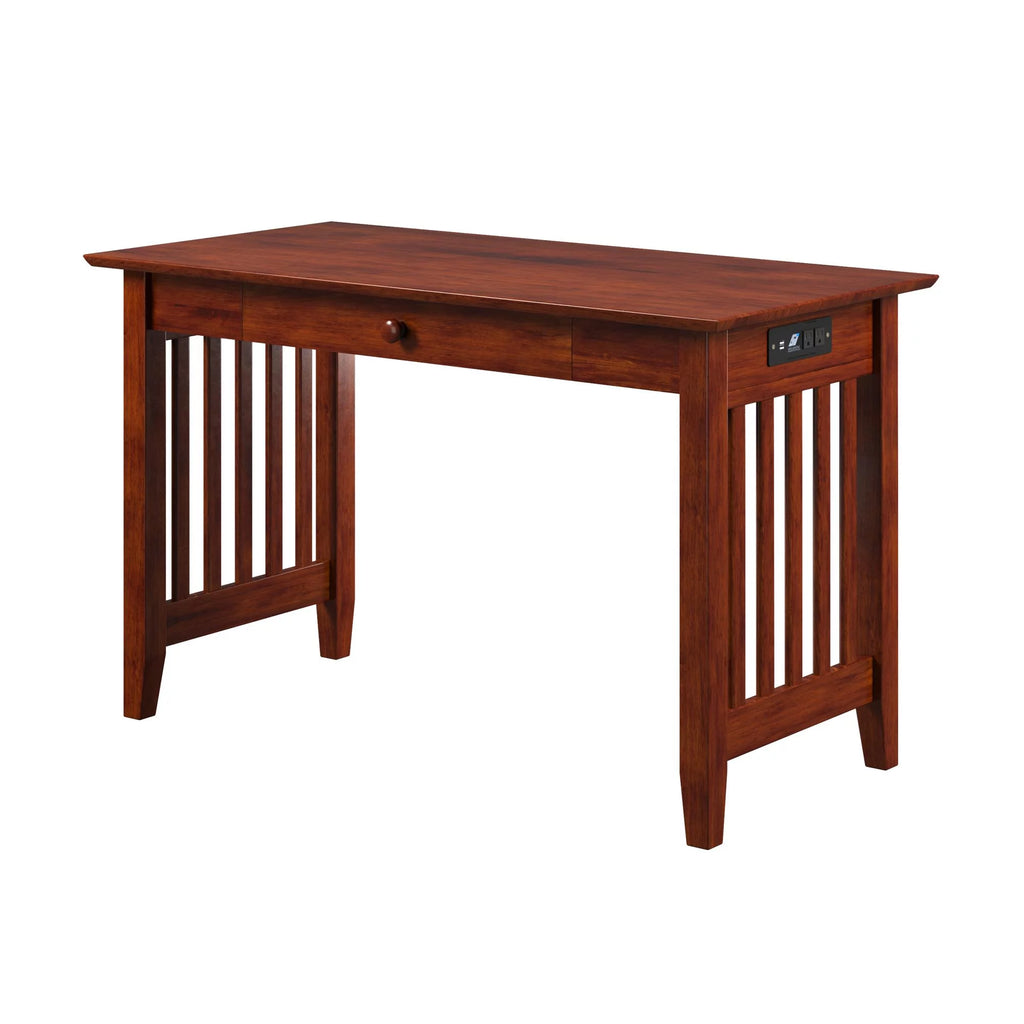 Desk with Drawer and Charging Station L9714