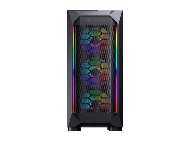 Cougar Case MX410 Mesh-G RGB ATX Mid-Tower Tempered Glass USB J428
