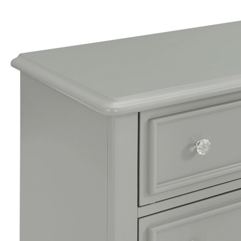 Grey 6PC Twin Panel Bedroom Set D96403
