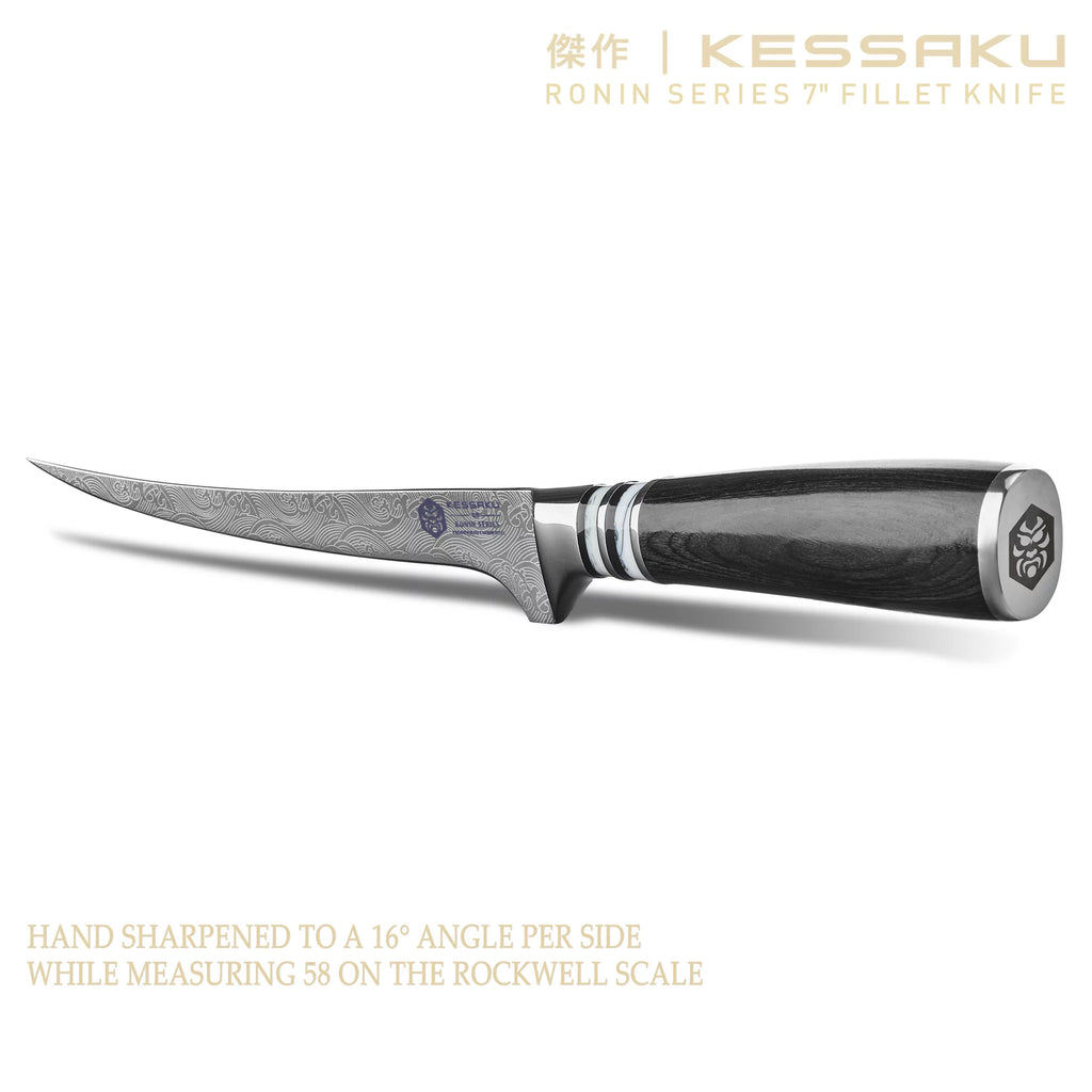 7 inch Flexible Forged High Carbon Stainless Steel Fillet Knife V772424