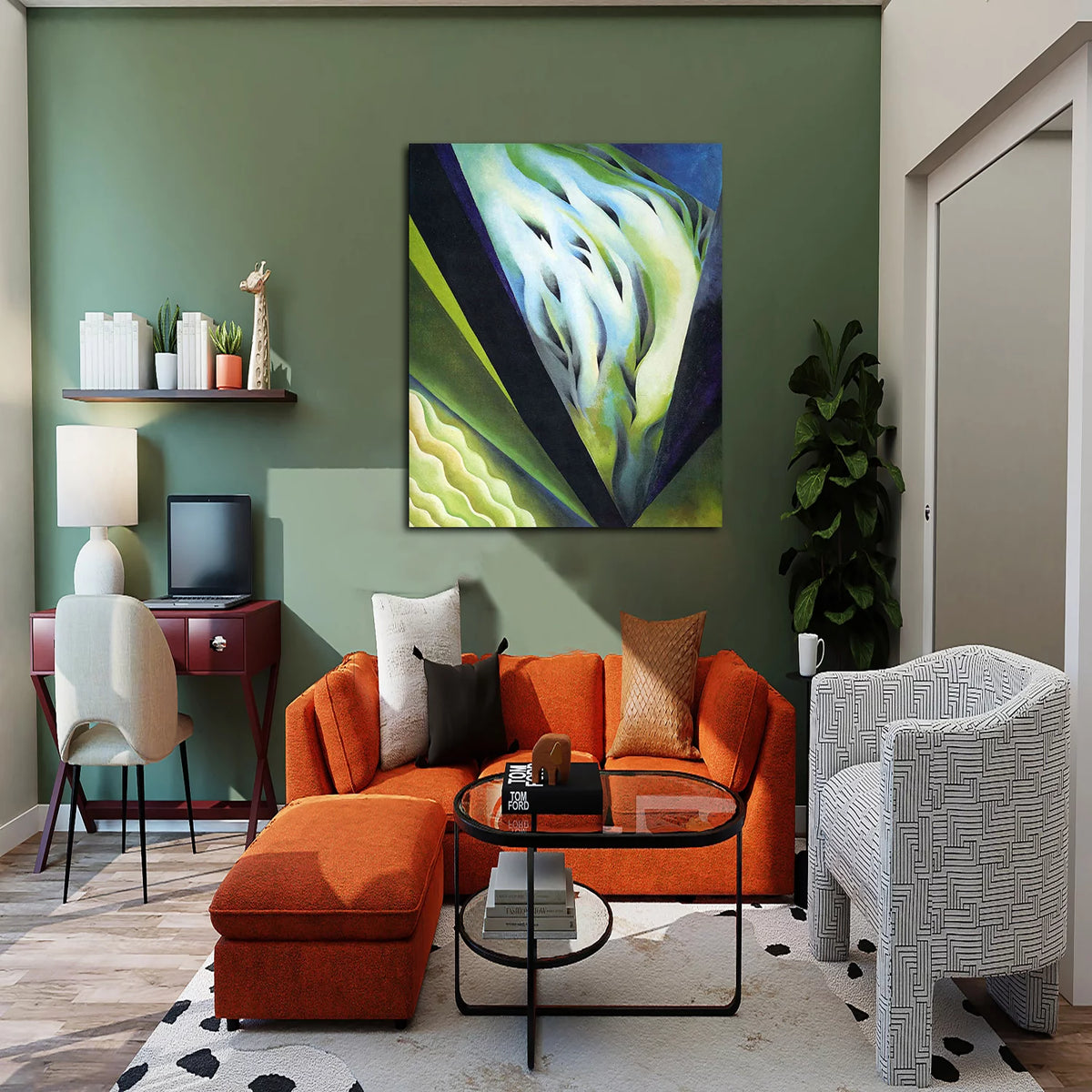 Framed Canvas Wall Art U17246