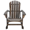 Brown Wooden Rocking Chair D805